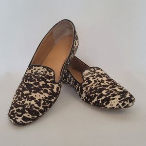 J.Crew, cheetah/leopard print flats